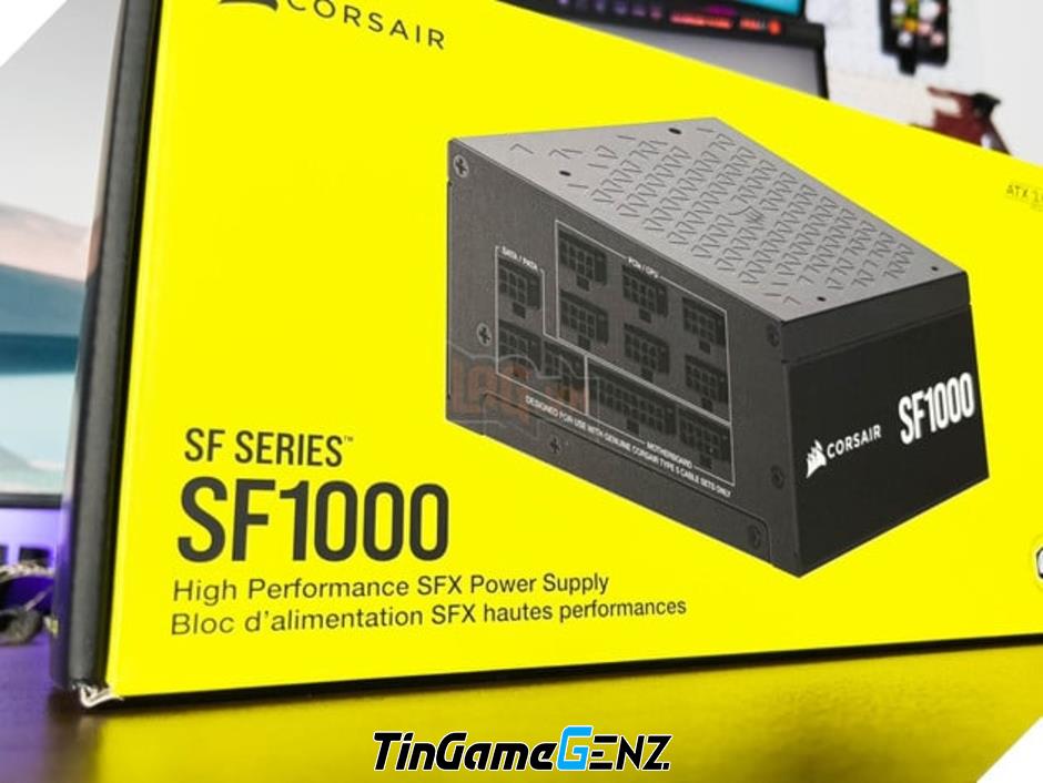 Corsair SF1000 - Bộ Nguồn SFX 1000W Nhỏ Gọn và Mạnh Mẽ Cho PC Gaming