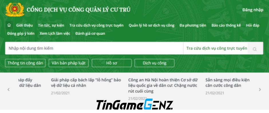 Đăng ký thường trú, tạm trú qua ứng dụng trên điện thoại từ 1⁄1⁄2024