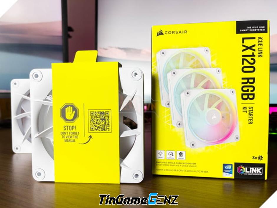 Đánh Giá CORSAIR iCUE LINK LX120 RGB: Kết Nối Tiện Lợi và Hiệu Năng Tối Ưu