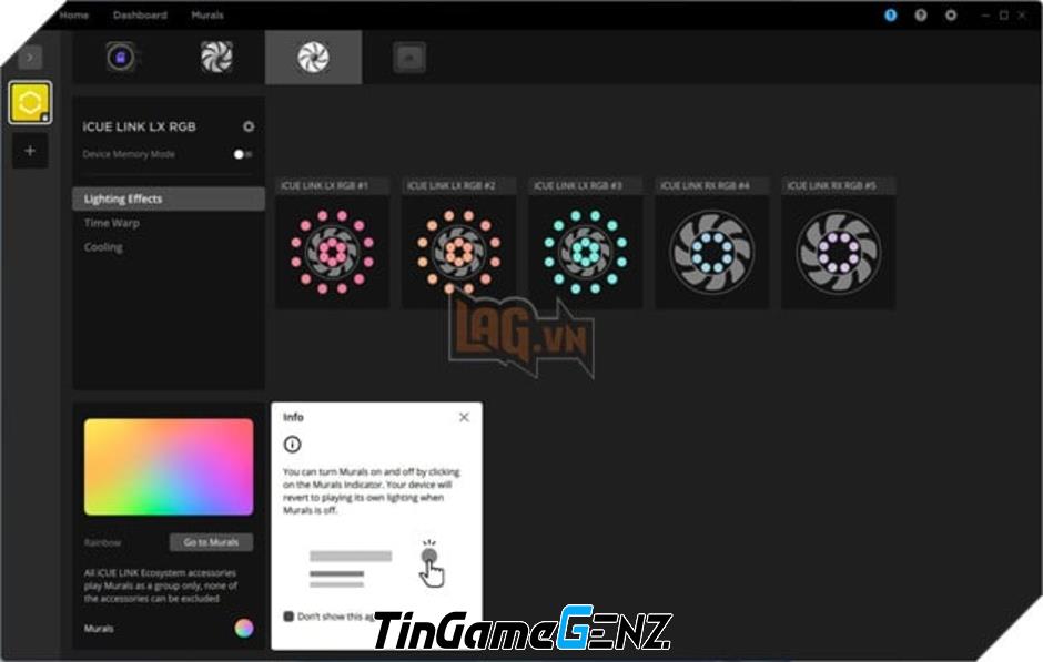 Đánh Giá CORSAIR iCUE LINK LX120 RGB: Kết Nối Tiện Lợi và Hiệu Năng Tối Ưu