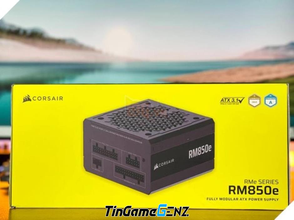 Đánh giá Nguồn CORSAIR RM850e: Giải pháp ATX 3.1 Tối Ưu Cho PC Hiệu Năng Cao và Thiết Kế Gọn Gàng