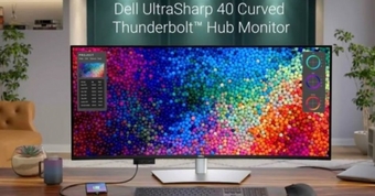 Dell giới thiệu màn hình cong 40 inch, độ phân giải 5K vượt trội