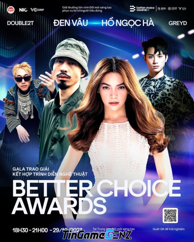 Đẹp mắt và thú vị, Better Choice Awards mang về giải thưởng