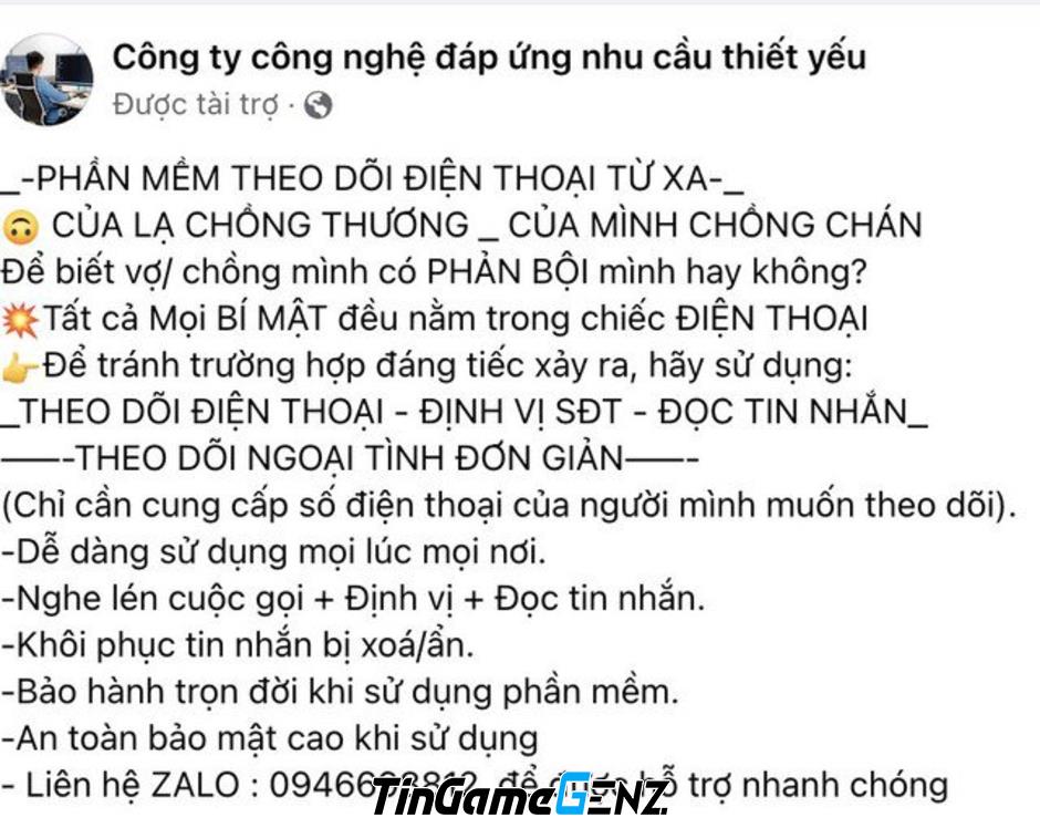 Dịch vụ đọc tin nhắn gây hoảng loạn