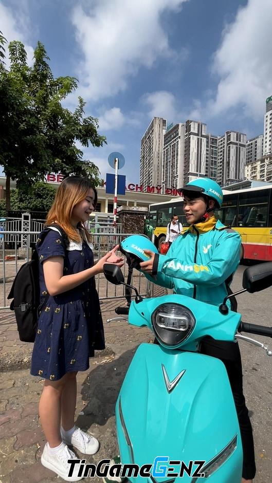 'Dịch vụ xe ôm Xanh SM: Rẻ và sạch từ mũ bảo hiểm'