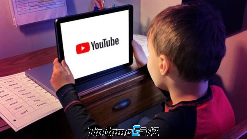 Doanh thu quảng cáo YouTube từ trẻ em gây ngạc nhiên