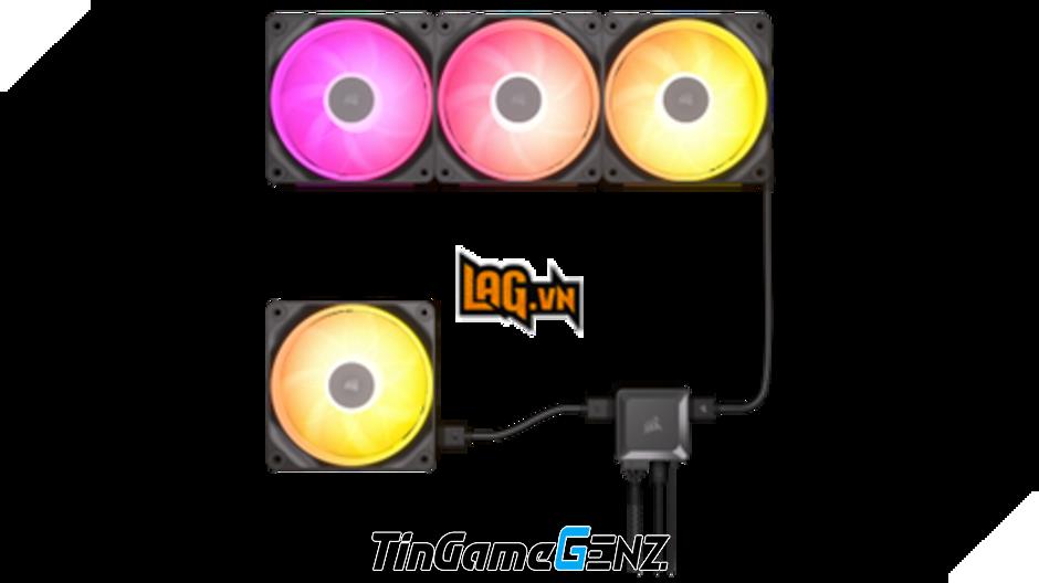 Dòng Sản Phẩm CORSAIR LX RGB: Sự Kết Hợp Tối Ưu Giữa Ánh Sáng Và Hiệu Năng Tản Nhiệt