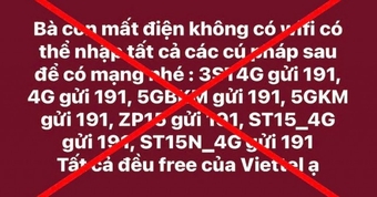 "Đừng Bỏ Lỡ! Sự Thật Về Tin Nhắn Giúp Khôi Phục Mạng Di Động Sau Bão Yagi"