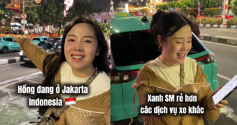 "Dùng thử Đi Xanh SM tại Indonesia: TikToker Việt tiết lộ lý do vì sao dịch vụ này lại rẻ hơn so với xe công nghệ khác"