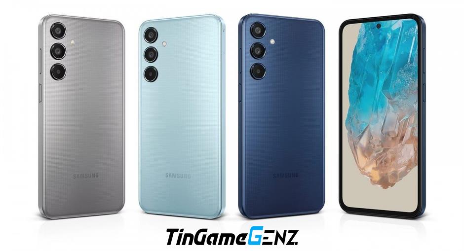 Galaxy M35 ra mắt: Pin 6.000 mAh, giá từ 13,2 triệu đồng