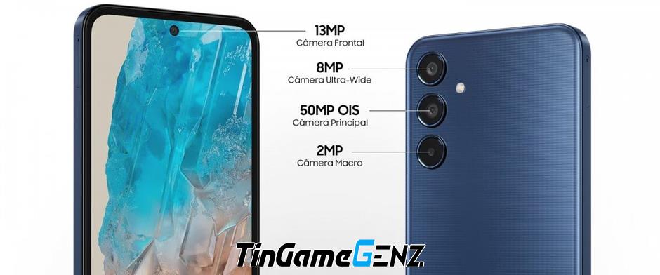 Galaxy M35 ra mắt: Pin 6.000 mAh, giá từ 13,2 triệu đồng