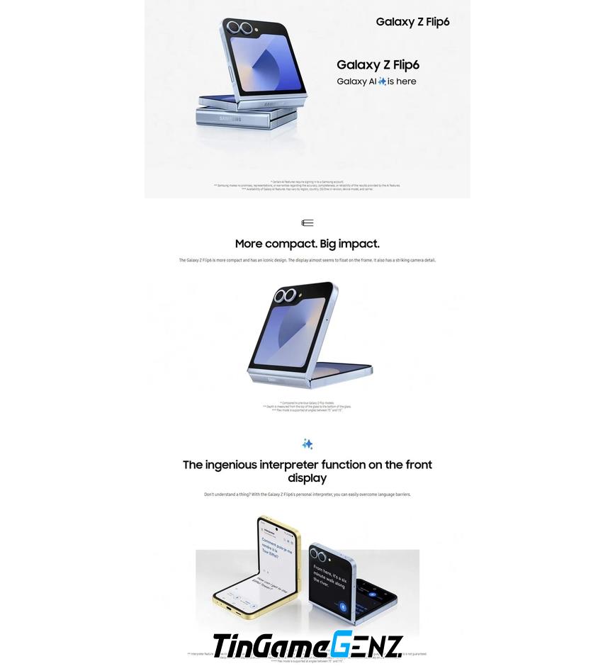 Galaxy Z Flip 6 và Z Fold 6: Điện thoại gập đầu tiên IP48 chống nước
