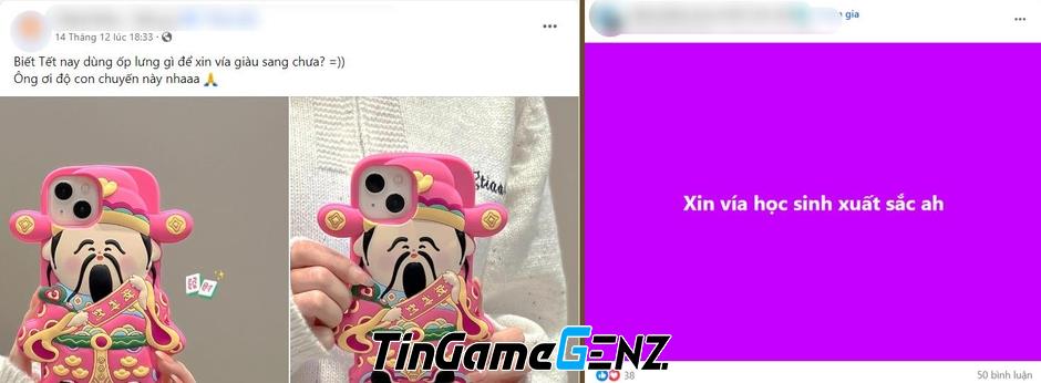 GenZ mùa Tết: Ai xin vía, ai tự 