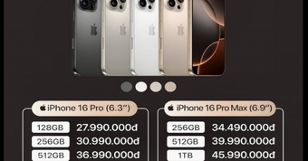 "Giá Dự Kiến iPhone 16 Series Tại Các AAR: Tiết Kiệm Hơn Hẳn So Với Apple Store"