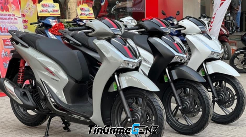 Giá ưu đãi Honda SH, Air Blade, Vario tháng 12⁄2023