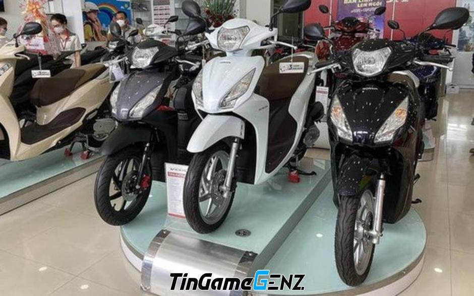 Giá xe máy Honda SH, Air Blade và Winner X rẻ hơn mức đề xuất 16 triệu đồng, tiếp tục giảm.