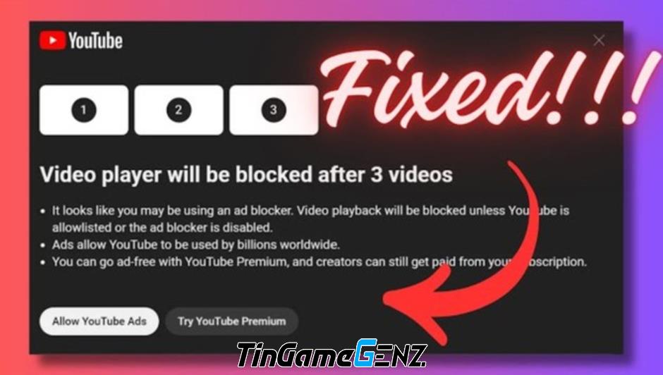 Gỡ cài đặt trình chặn quảng cáo YouTube: người tham gia và công cụ 