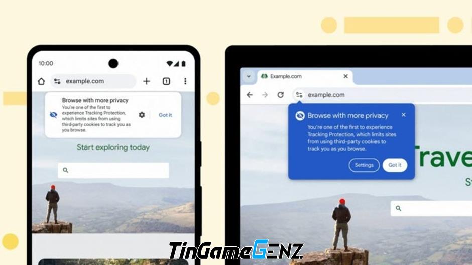 Google phát súng bảo vệ quyền riêng tư cho người dùng Chrome.