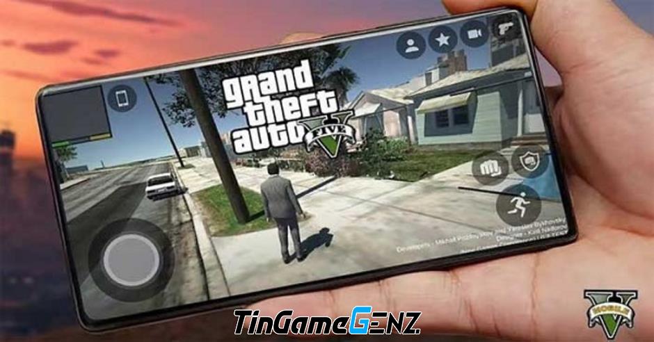 GTA 5 đang được phát triển trên Android - Không đùa!