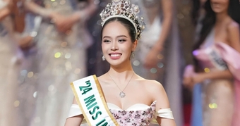 "Hàng Trăm Nghìn Người Cùng Nhau Chúc Mừng Hoa Hậu Thanh Thủy Sau Chiến Thắng Miss International 2024"