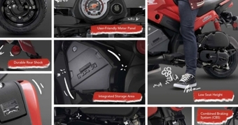 "Honda NAVi 110 Xuất Hiện: Xe Ga Giá Rẻ Có Thiết Kế Đậm Chất Phân Khối Lớn"