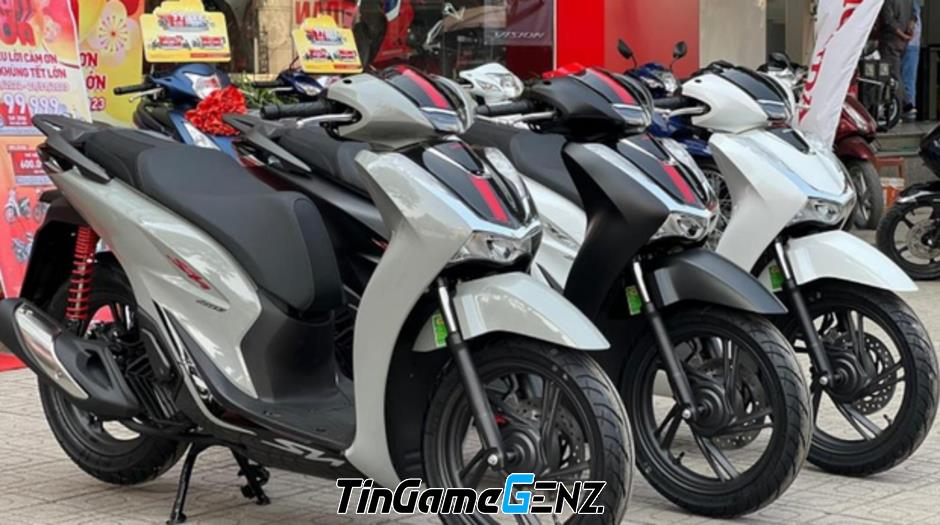 Honda SH giảm giá kỷ lục, giảm đến 24 triệu đồng so với giá đề xuất