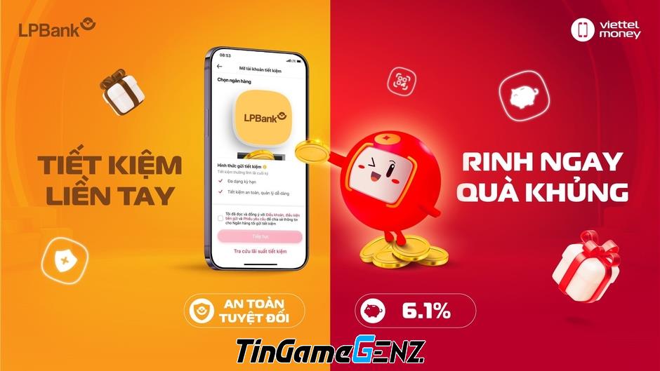 "Hợp Tác LPBank: Viettel Digital Ra Mắt Sản Phẩm Tiết Kiệm Mới Đẩy Mạnh Hệ Sinh Thái Tài Chính Số"