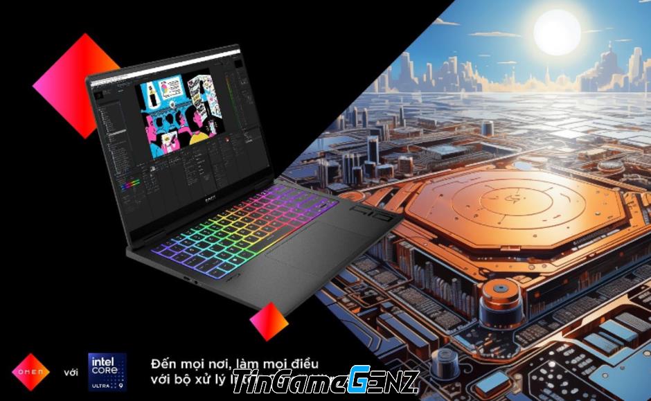 HP OMEN: Trải nghiệm gaming và sáng tạo không giới hạn với bộ xử lý Intel® Core™ Ultra