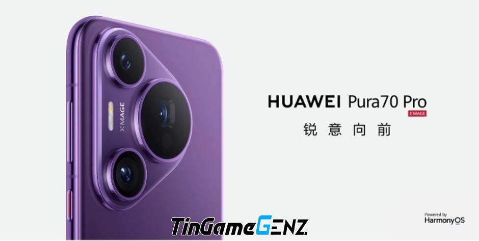 Huawei ra mắt smartphone mới, tiếp tục cạnh tranh với Apple