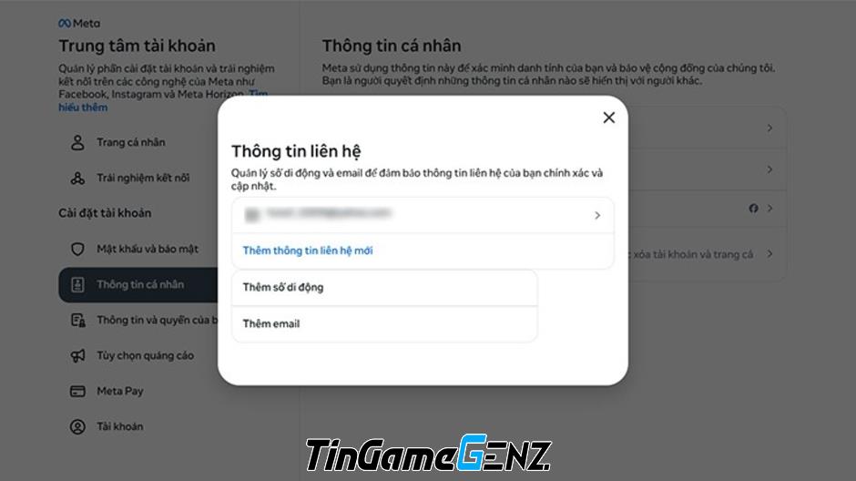 Hướng Dẫn Chi Tiết: Cách Thêm và Sửa Số Điện Thoại Liên Kết Tài Khoản Facebook của Bạn