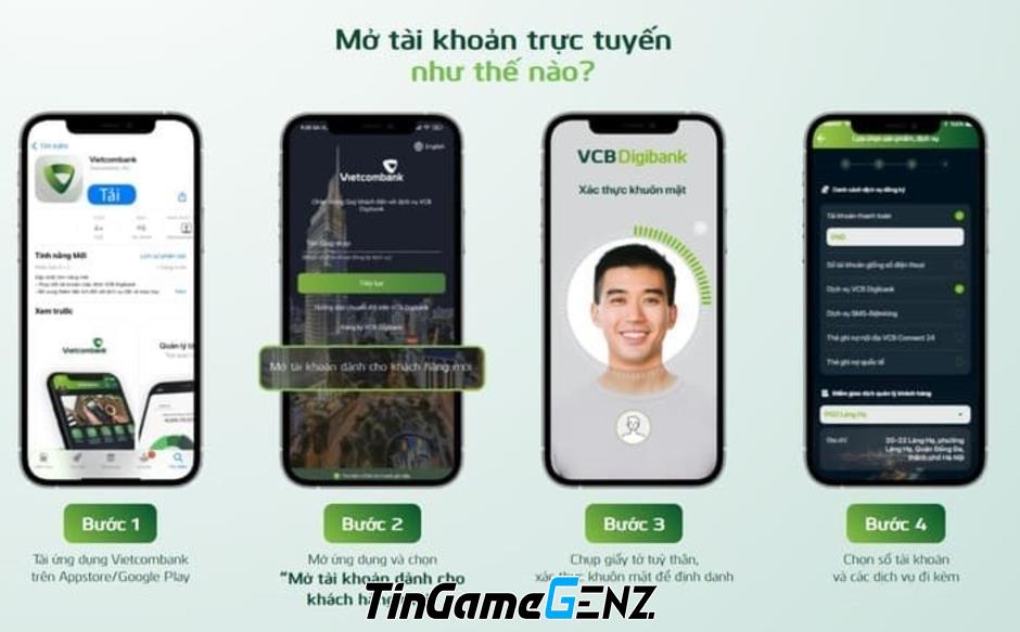 Hướng Dẫn Mở Tài Khoản Ngân Hàng Online Chỉ Trong 5 Phút – Không Cần Đến Chi Nhánh!