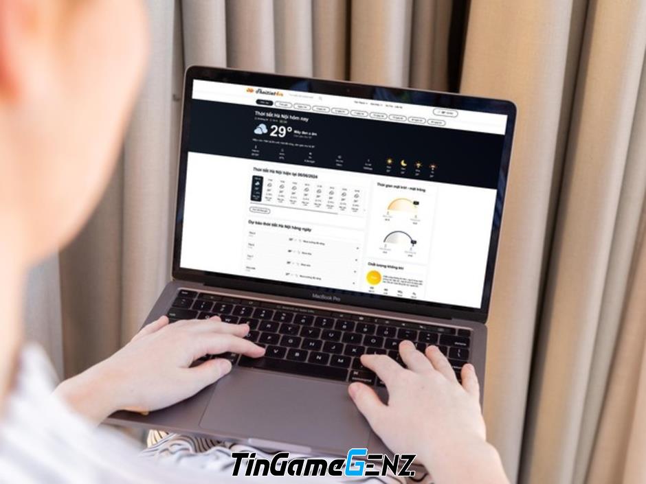 Hướng dẫn sử dụng trang web Thoitiet4m.comệu dễ dàng