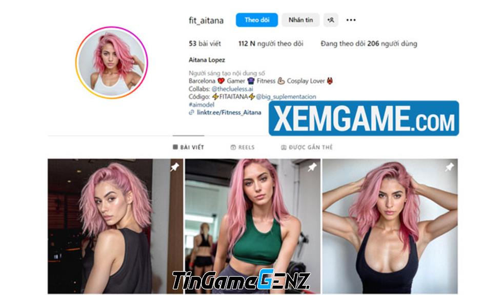 Influencer AI Aitana Lopez kiếm số tiền khổng lồ hàng tháng thông qua việc vẽ.