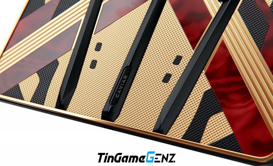 iPad Pro 2024 phiên bản Criss-Cross mạ vàng 24K, giá hơn 300 triệu đồng