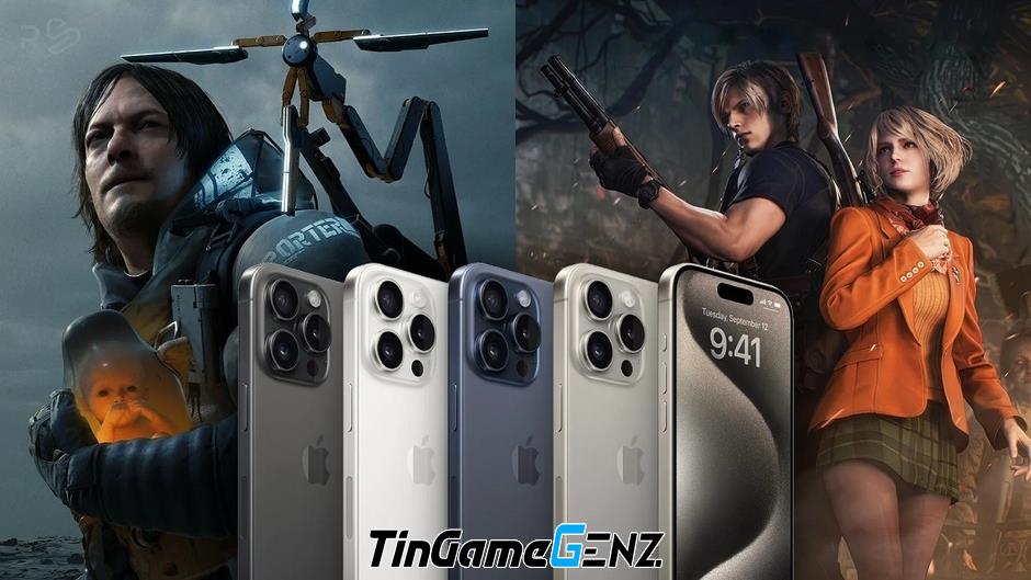 iPhone 15 Pro: Game thủ sẽ trải nghiệm tựa game PC – Console favorites