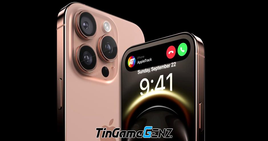 iPhone 16 Pro ấn tượng với màu sắc mới lạ, thu hút ánh nhìn.