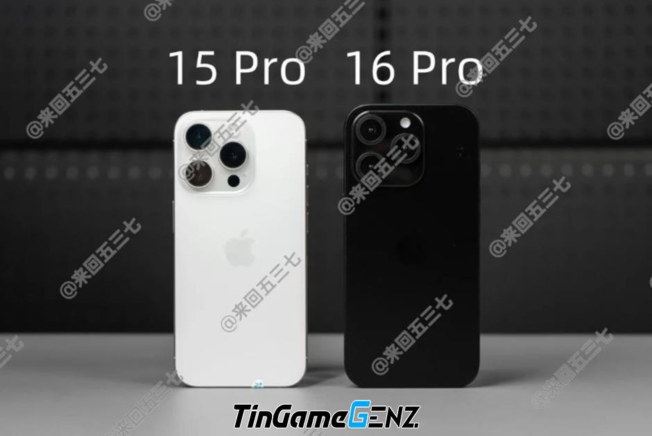 iPhone 16 Pro tung ảnh nóng với pin dung lượng lớn