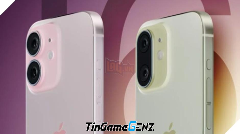 iPhone 16 sẽ có thêm màu Titan Hồng