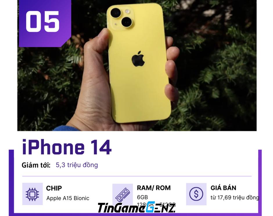 iPhone giảm giá mạnh sau Tết, 5,3 triệu đồng