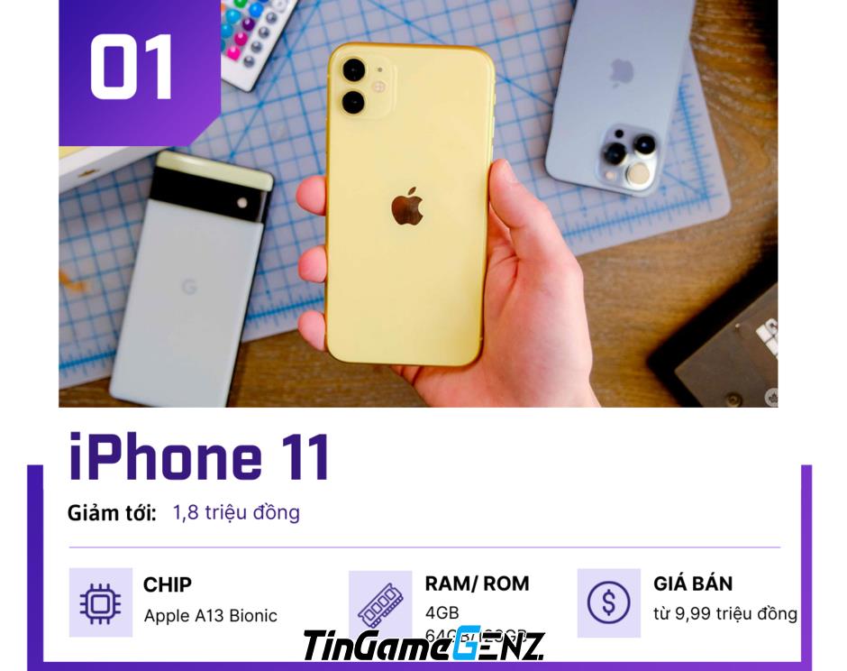 iPhone giảm giá mạnh trong tháng Chạp, chỉ từ 9,99 triệu đồng