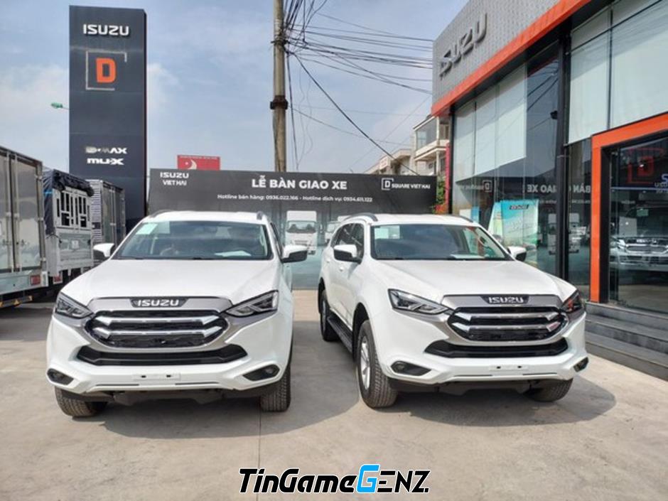 Isuzu mu-X giảm giá 170 triệu tại đại lý, chỉ còn bản base, số lượng ít