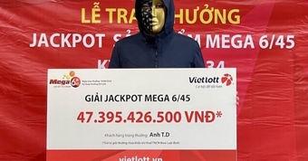 "Khách hàng Viettel trúng Jackpot xổ số hơn 47 tỷ đồng qua điện thoại"