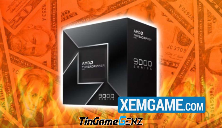 Khám Phá AMD Ryzen Threadripper 96 Core Mới: Giá Cao Gấp 24 Lần So Với 9980X3D!