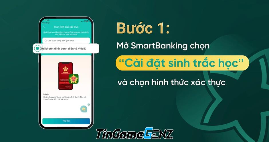 Khám Phá Cách Xác Thực Sinh Trắc Học Ngân Hàng Đột Phá Với Ứng Dụng VNeID Mới Nhất