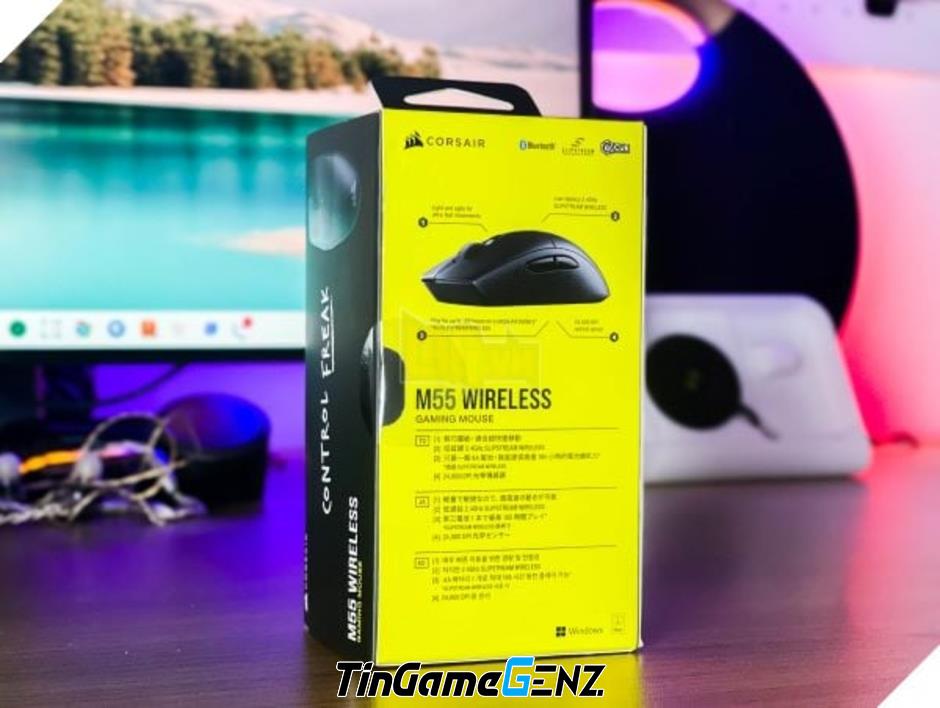 Khám Phá Corsair M55 Wireless: Chuột Gaming Hiệu Năng Cao Trong Tầm Giá Rẻ