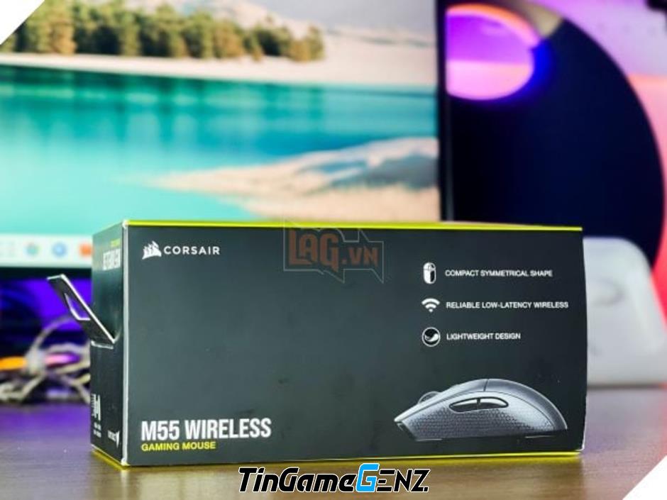 Khám Phá Corsair M55 Wireless: Chuột Gaming Hiệu Năng Cao Trong Tầm Giá Rẻ