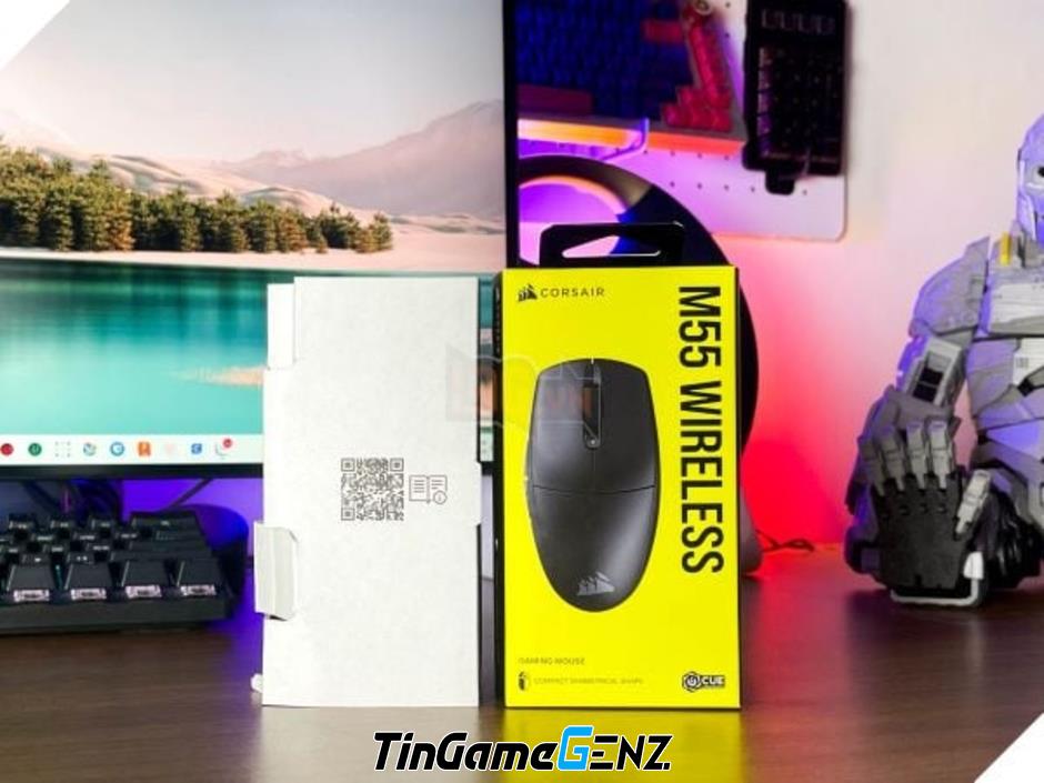 Khám Phá Corsair M55 Wireless: Chuột Gaming Hiệu Năng Cao Trong Tầm Giá Rẻ