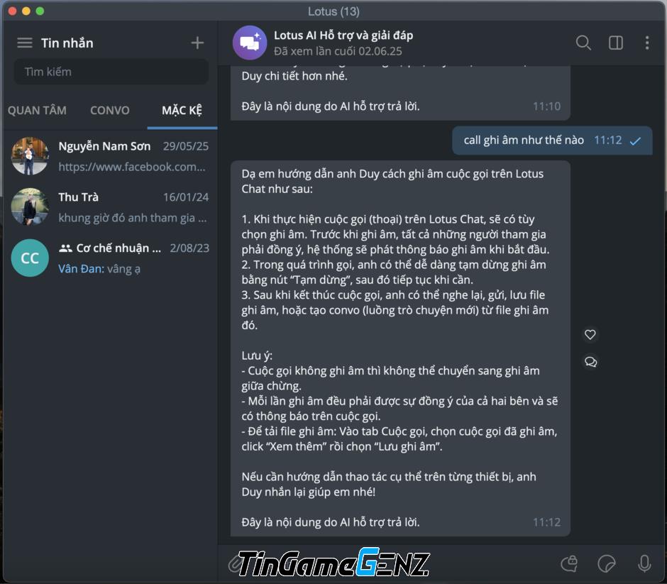 Khám Phá Lotus Chat: Nền Tảng Chat Đặc Biệt Kết Hợp Môi Trường Làm Việc Hiệu Quả Cho Game Thủ