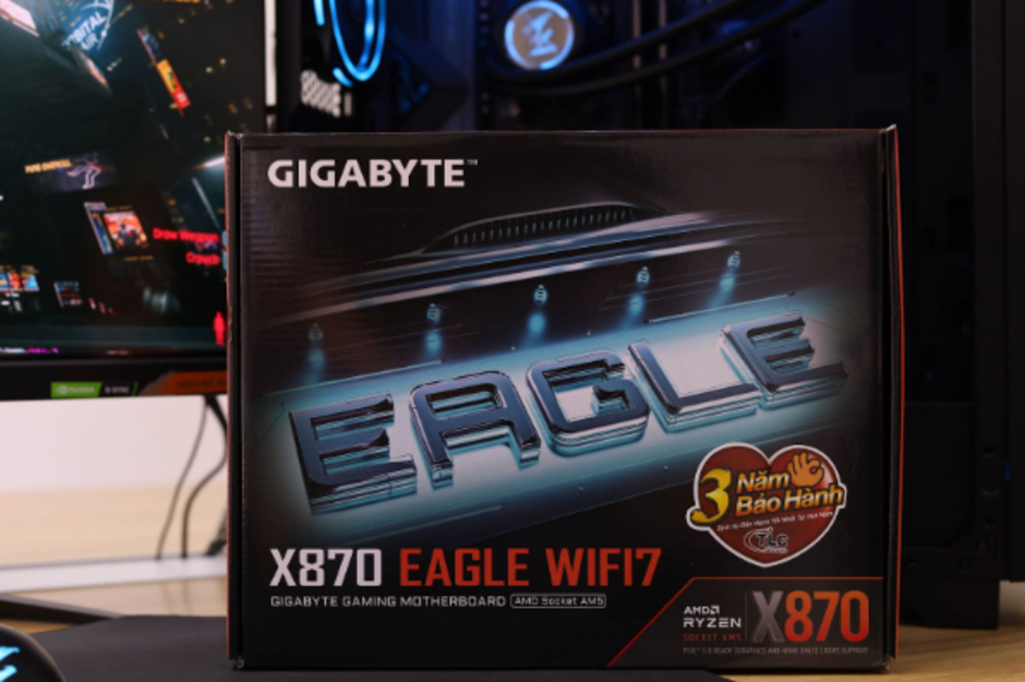 Khám Phá Mainboard GIGABYTE X870 EAGLE WIFI7: Giải Pháp Hoàn Hảo Cho Game Thủ Với Hiệu Năng Vượt Trội