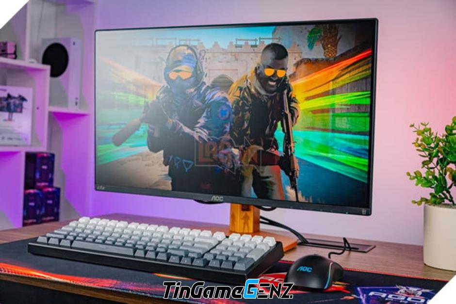 Khám Phá Màn Hình AOC CS25G - Đột Phá mới Trong Hợp Tác Với Counter-Strike 2 (CS2)
